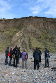 Dinas Dinlle Coastal erosion