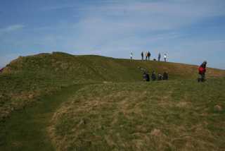 On the hill fort